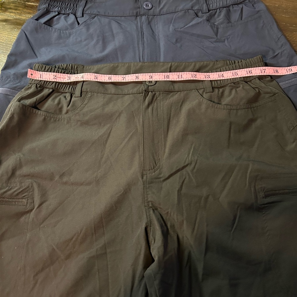 Men's Golf/Active shorts. 2 pair Black and Blue. XL - Picture 6 of 8